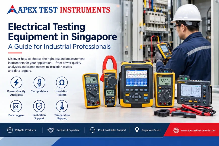Electrical Testing Equipment in Singapore: A Guide for Industrial Professionals