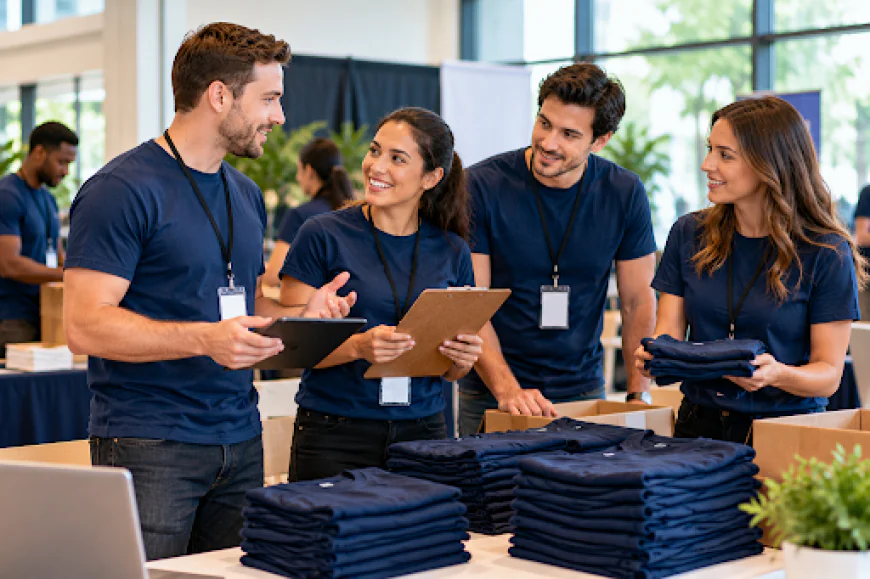 Customizable T-Shirts for Businesses and Professional Teams