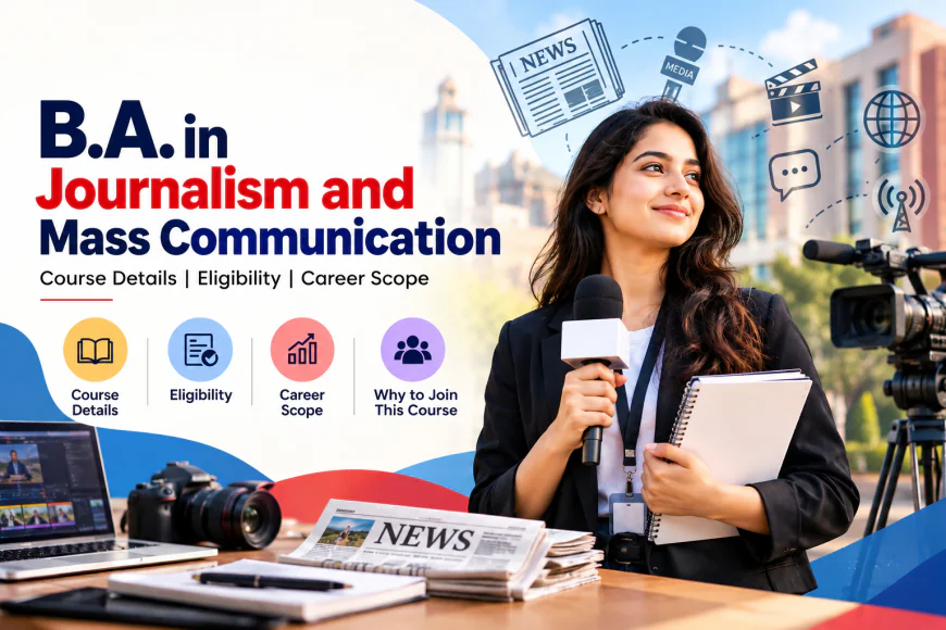 B.A. in Journalism and Mass Communication: Course Details, Eligibility and Career Scope