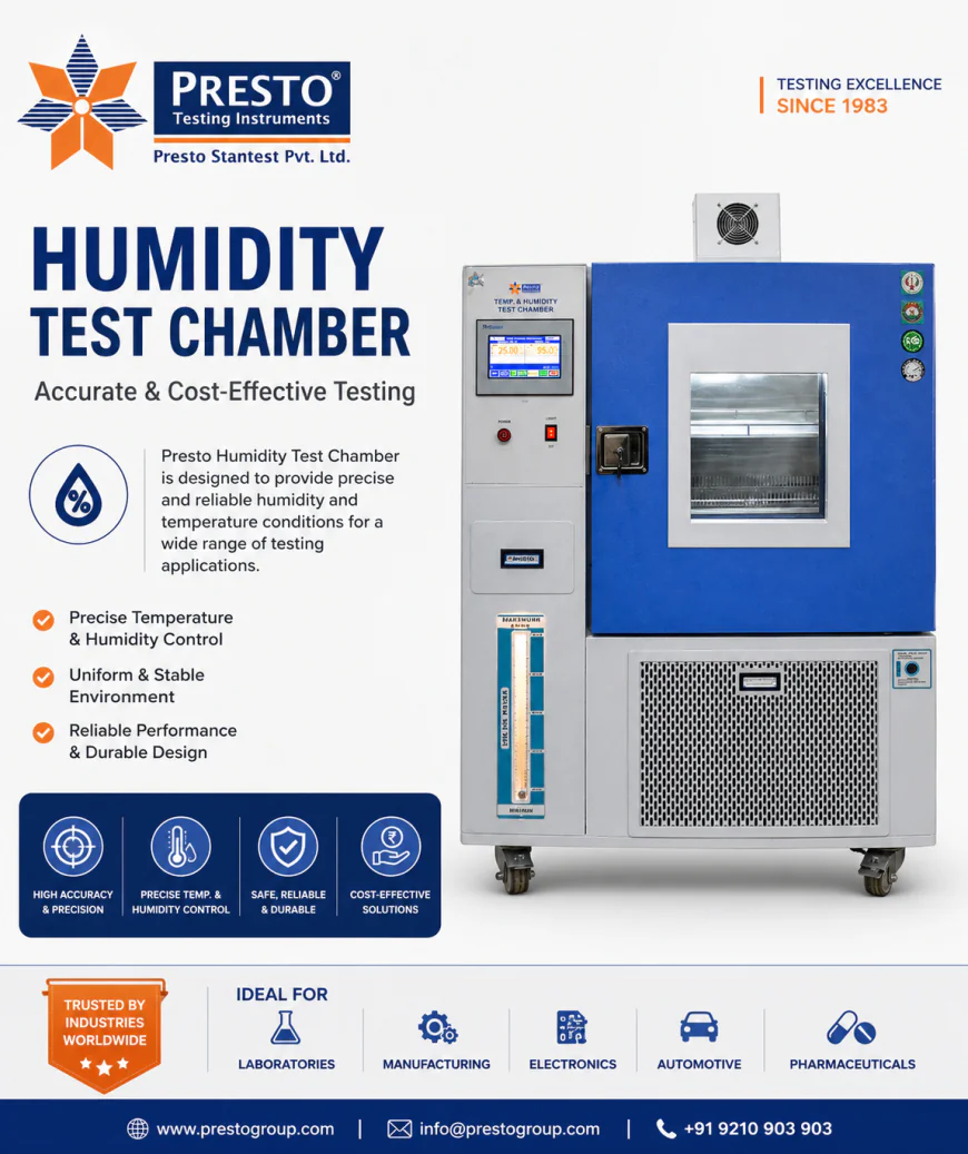 Why a Humidity Test Chamber Belongs in Every Product Quality Lab