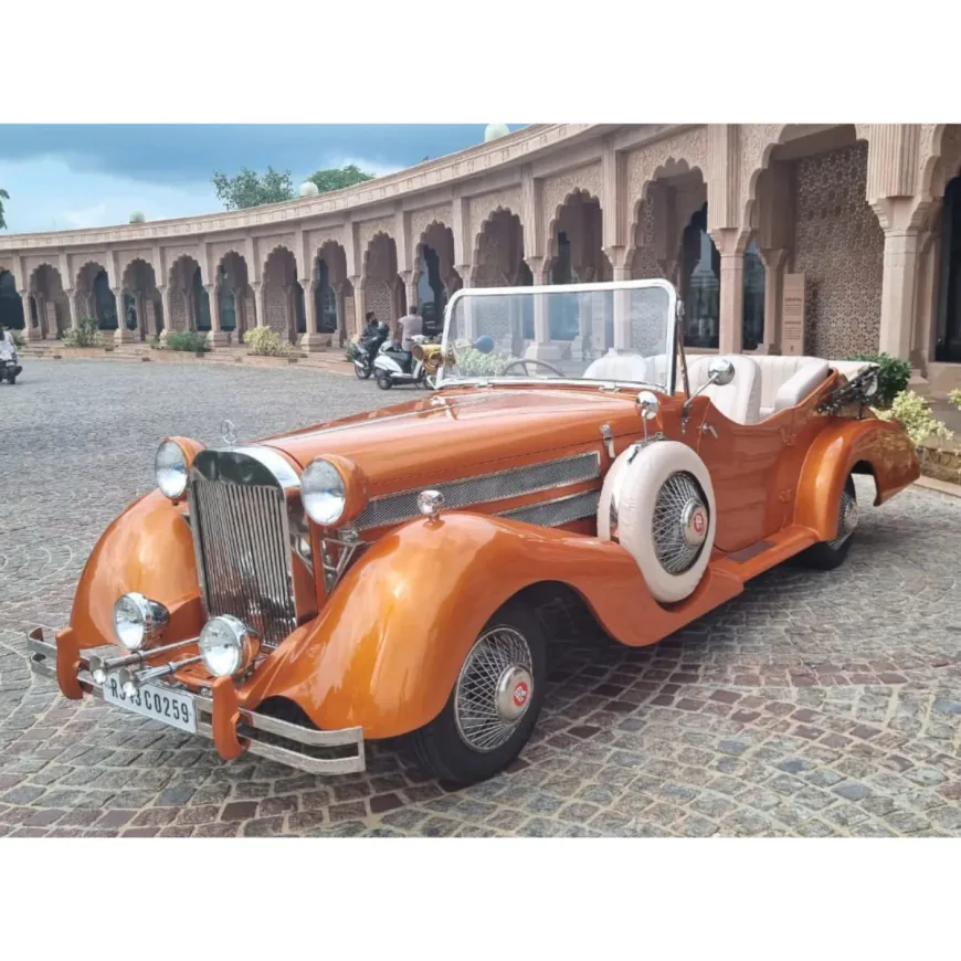 Vintage Cars for Grand Wedding Entries: Make Your Special Day Truly Royal