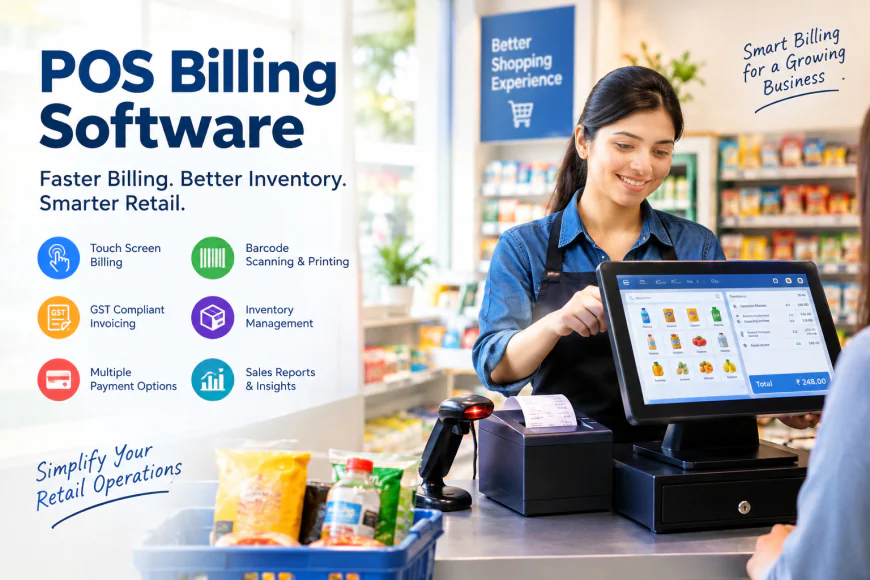 Benefits of POS Billing Software for Retail Stores | Marg ERP
