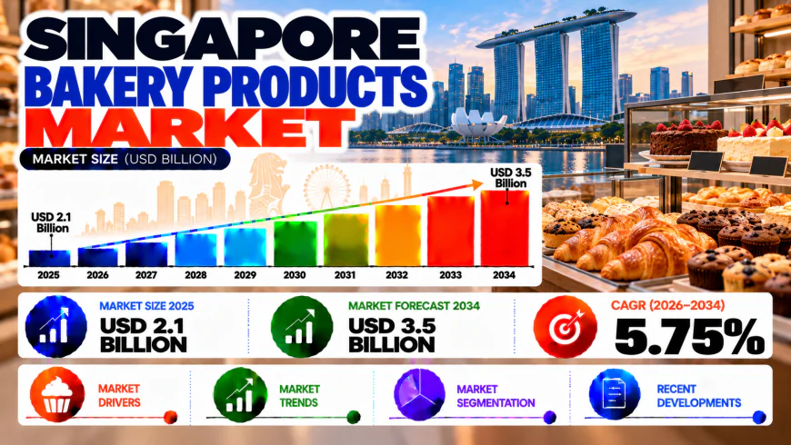Singapore Bakery Products Market Forecast 2026–2034: Product Categories, Consumer Demand and Retail Channel Evolution