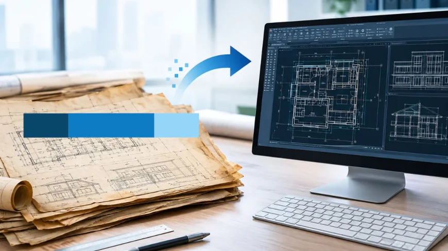 How to Convert Scanned Architectural Drawings into DWG Files