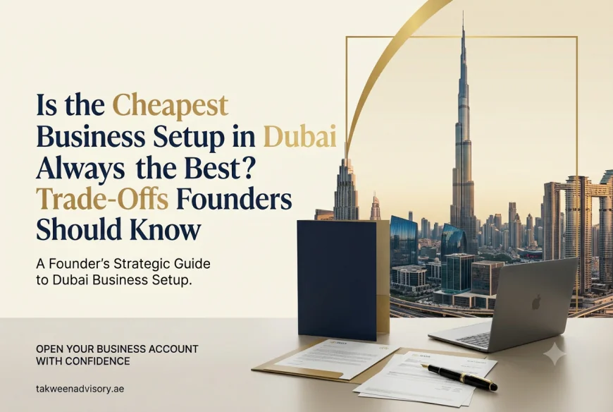 Is the Cheapest Business Setup in Dubai Always the Best? Trade-Offs Founders Should Know