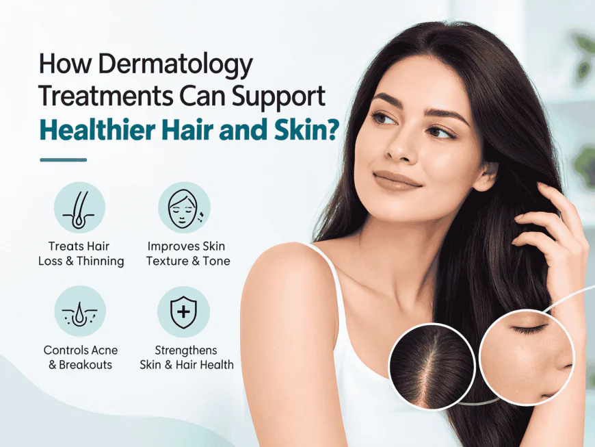 How Dermatology Treatments Can Support Healthier Hair and Skin?
