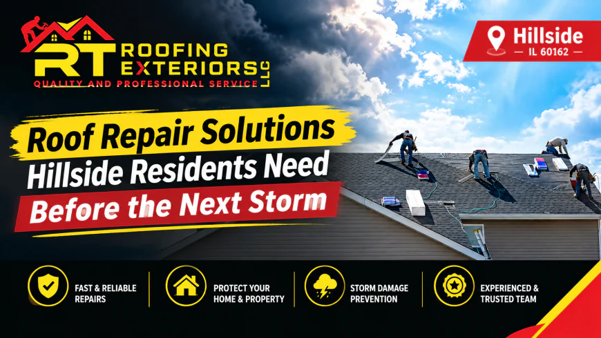 Roof Repair Solutions Hillside Residents Need Before the Next Storm