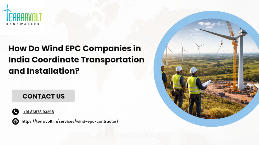 How Do Wind EPC Companies in India Coordinate Transportation and Installation?