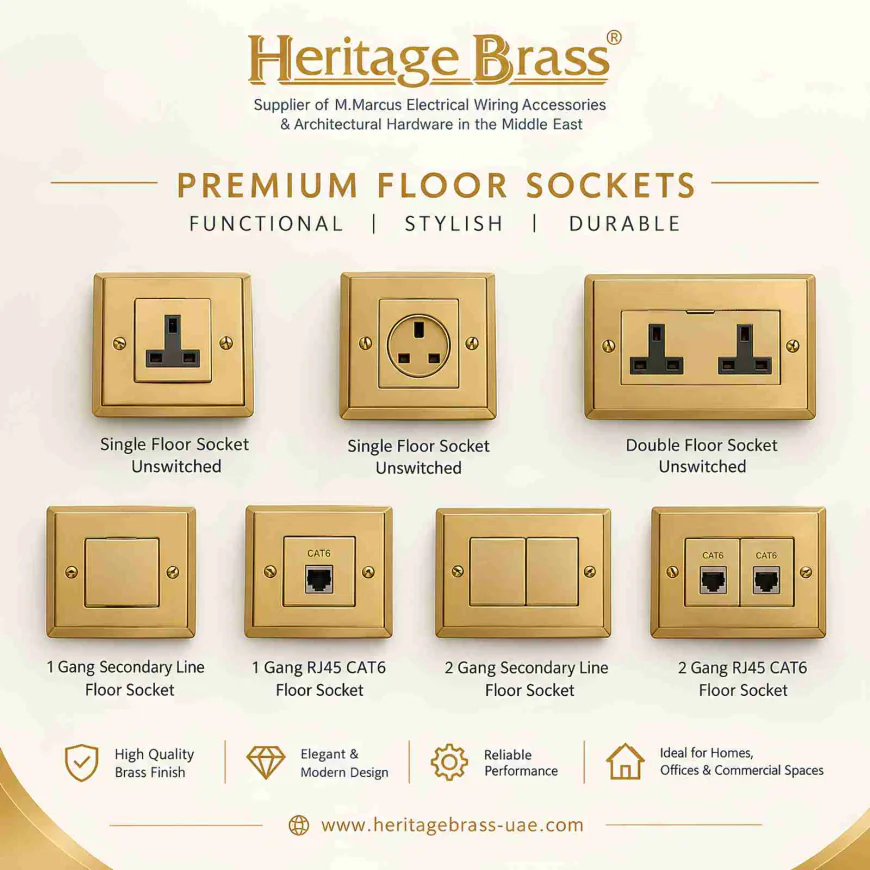 Placing Floor Sockets in Interior Design: Key Points to Know