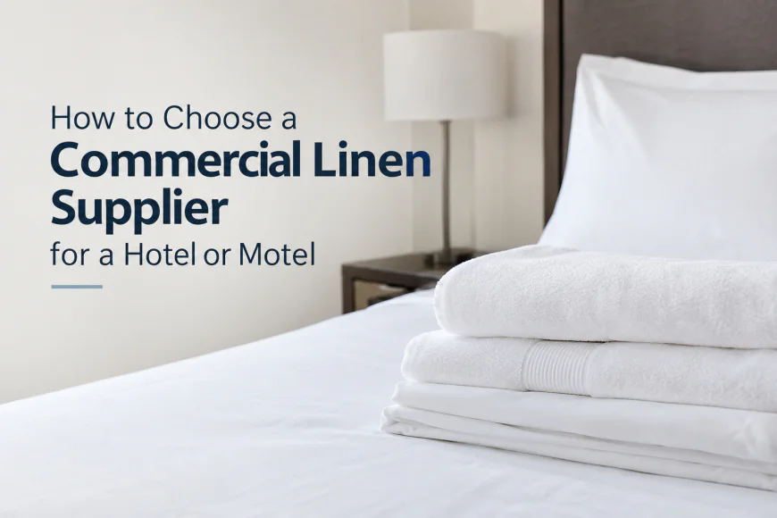 How to Choose a Commercial Linen Supplier for a Hotel or Motel
