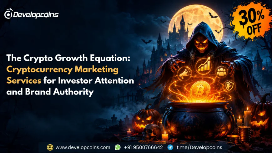 The Crypto Growth Equation: Cryptocurrency Marketing Services for Investor Attention and Brand Authority