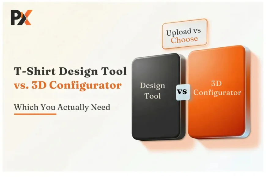 T-Shirt Design Tool vs 3D T-Shirt Configurator: Which You Actually Need?
