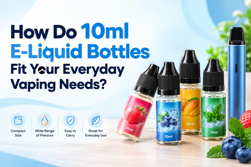 How Do 10ml E-Liquid Bottles Fit Your Everyday Vaping Needs?