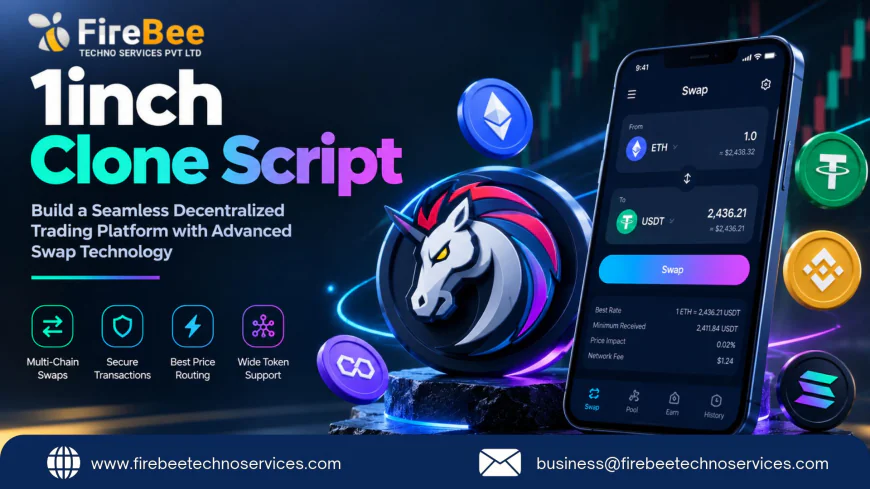 How 1inch Clone Script Differs From Standard DEX Development