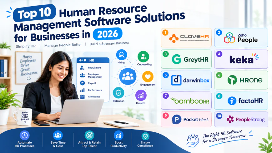 Top 10 Human Resource Management Software Solutions for Businesses in 2026