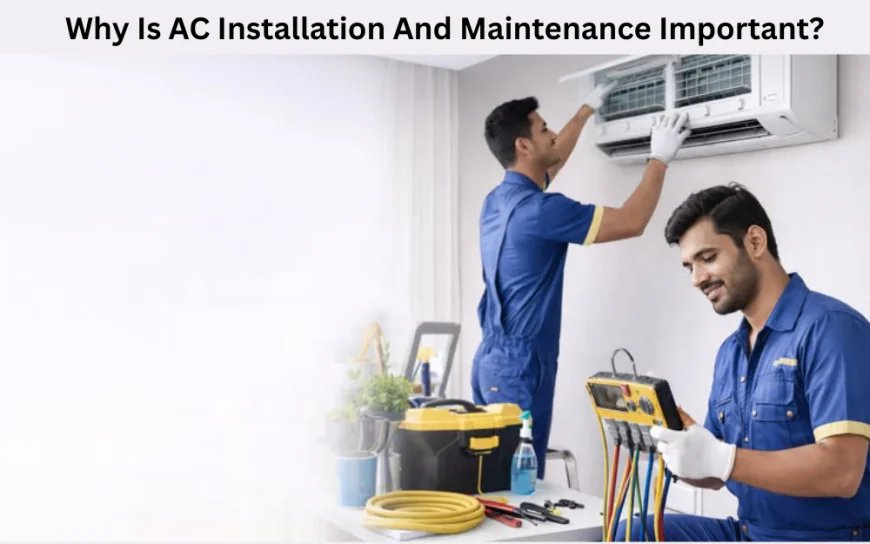 Why Is AC Installation And Maintenance Important?