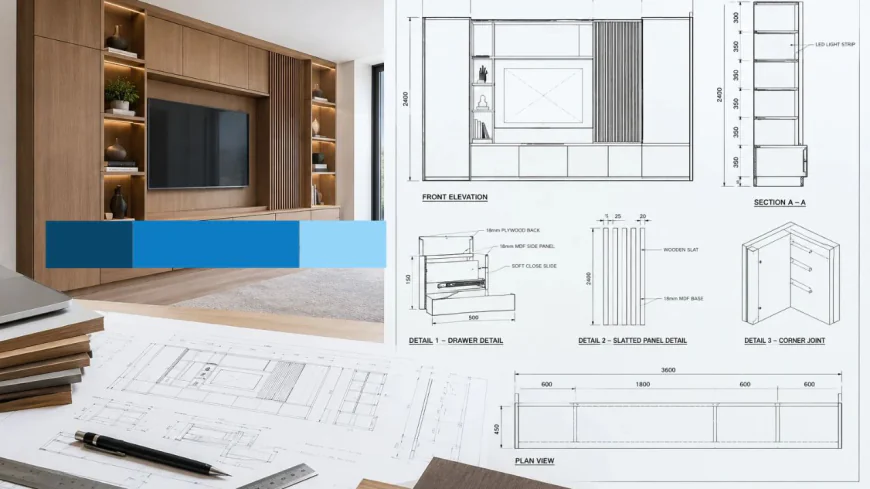 How Professional Millwork Drafting Supports Complex Custom Woodwork Projects