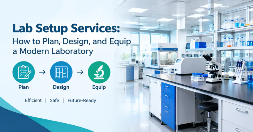 Lab Setup Services: How to Plan, Design, and Equip a Modern Laboratory