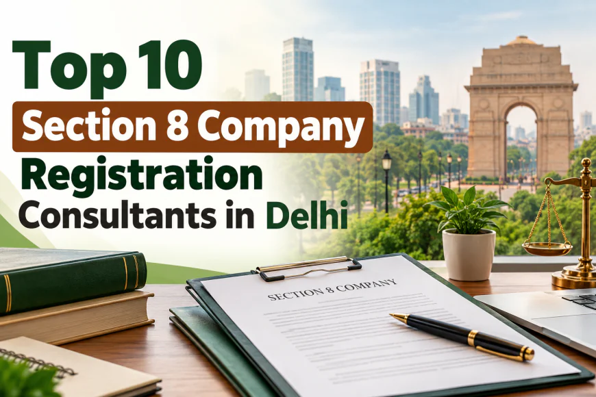 Top 10 Section 8 Company Registration Consultants in Delhi