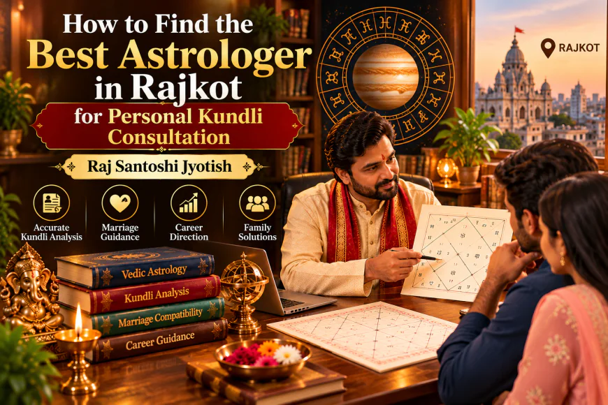 How to Find the Best Astrologer in Rajkot for Personal Kundli Consultation