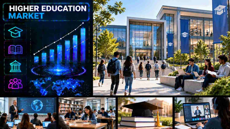 Higher Education Market Size, Share, Industry Analysis & Forecast 2034