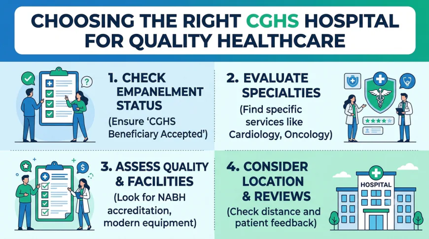 Choosing the Right CGHS Hospital for Quality Healthcare