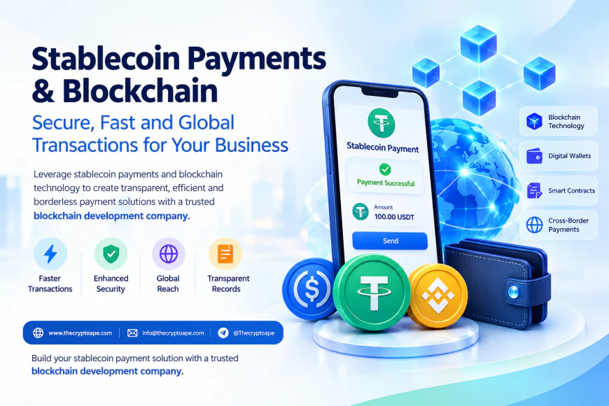 Stablecoin Payments and Blockchain: Building the Future of Digital Transactions