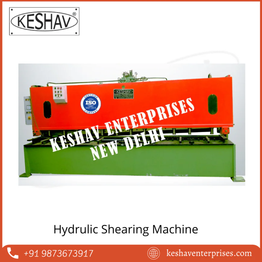 How to Choose a Hydraulic Shearing Machine for Your Workshop