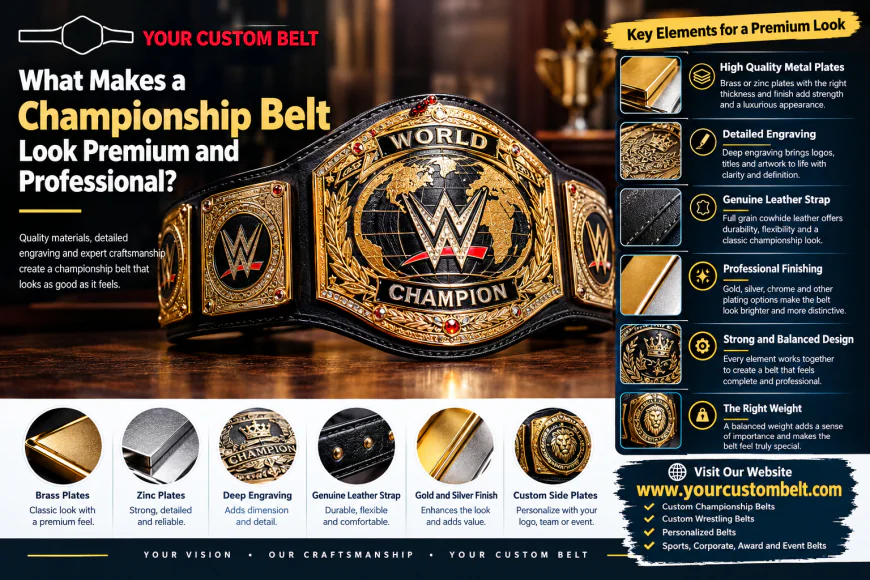 What Makes a Championship Belt Look Premium and Professional?