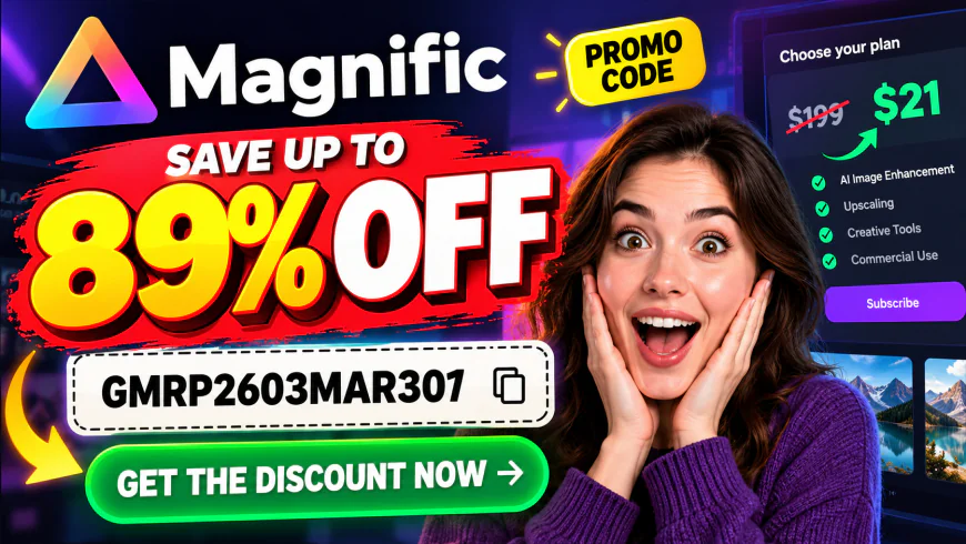 Magnific Promo Code 2026: Up to 89% OFF