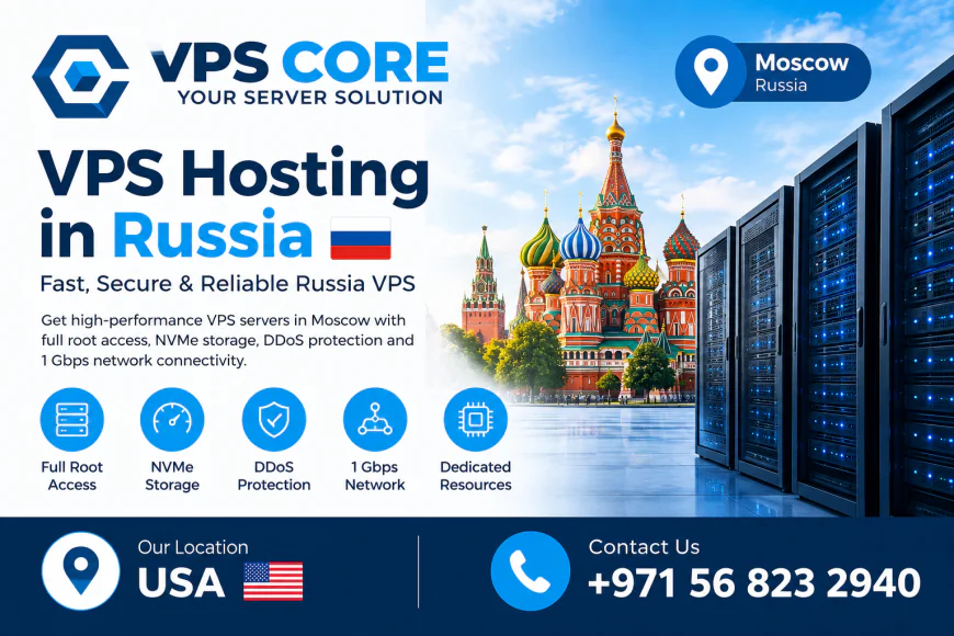 Russia VPS Hosting – Fast, Secure & Reliable VPS Servers
