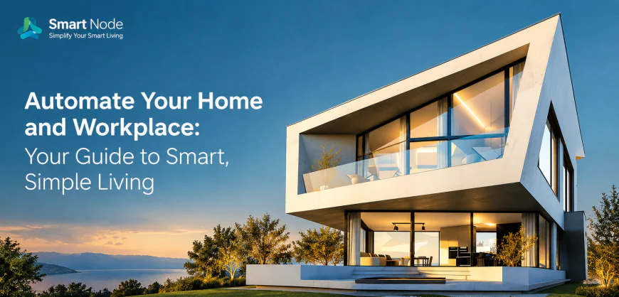 Automate Your Home and Workplace: Your Guide to Smart, Simple Living 