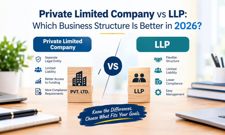 Private Limited Company vs LLP in 2026: Key Differences and Benefits