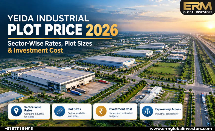 YEIDA Industrial Plot Price 2026: Sector-Wise Rates, Plot Sizes & Investment Cost