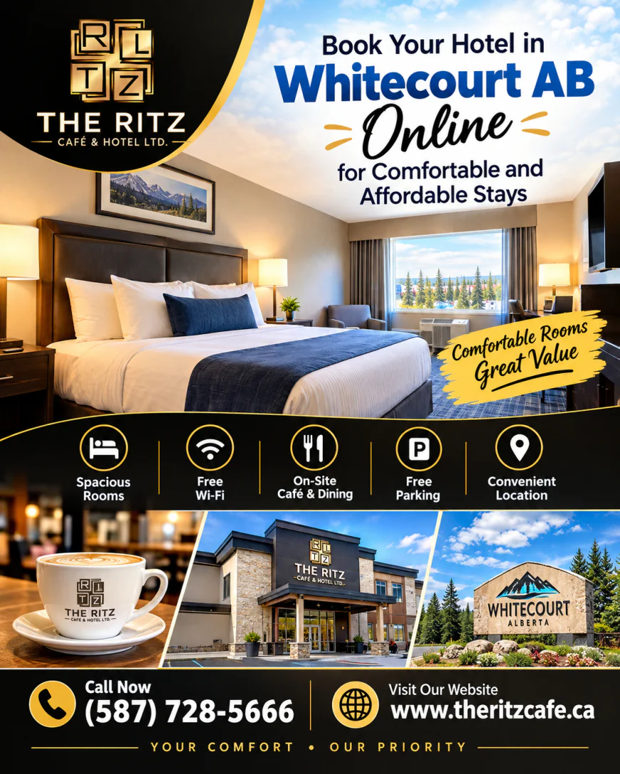 Book Your Hotel in Whitecourt AB Online for Comfortable and Affordable Stays