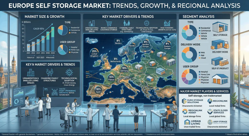 Europe Self Storage Market Size, Share, Report 2026-2034