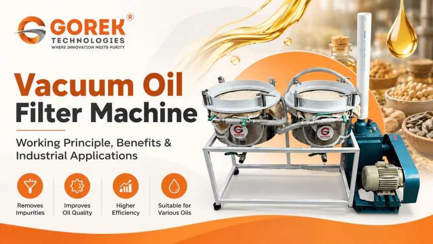 Vacuum Oil Filter Machine: Working Principle, Benefits & Industrial Applications