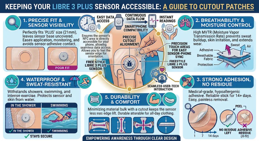 Keeping Your Libre 3 Plus Sensor Accessible: A Guide to Cutout Patches
