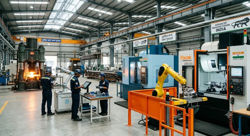 How Forging and Machining Industries Are Transforming Manufacturing in India