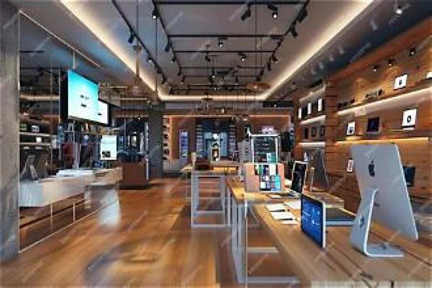 Premium Electronics Boutique Designer: Creating Sophisticated Technology Retail Spaces