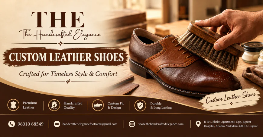 Custom Leather Shoes: Design Footwear That Fits Your Style