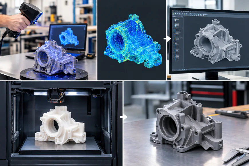 From 3D Scanning to 3D Printing: How Australian Manufacturers Recreate Complex Parts