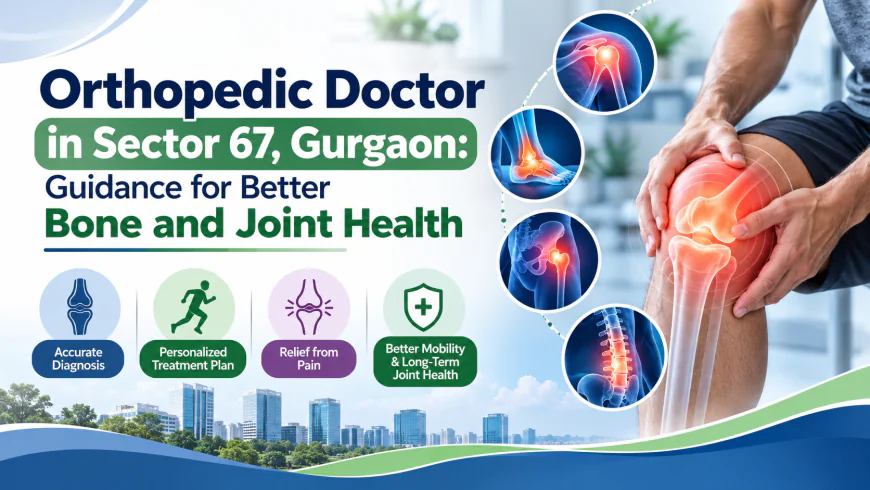 Orthopedic Doctor in Sector 67, Gurgaon: Guidance for Better Bone and Joint Health