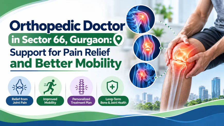 Orthopedic Doctor in Sector 66, Gurgaon: Support for Pain Relief and Better Mobility