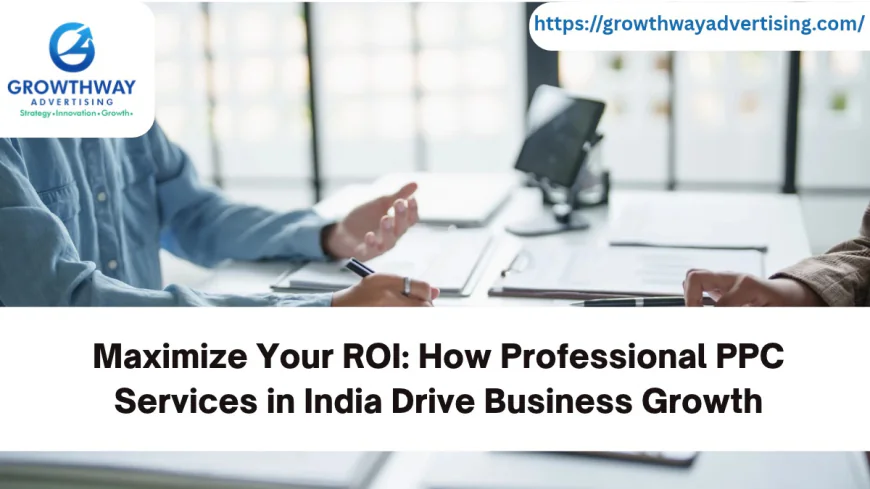 Maximize Your ROI: How Professional PPC Services in India Drive Business Growth