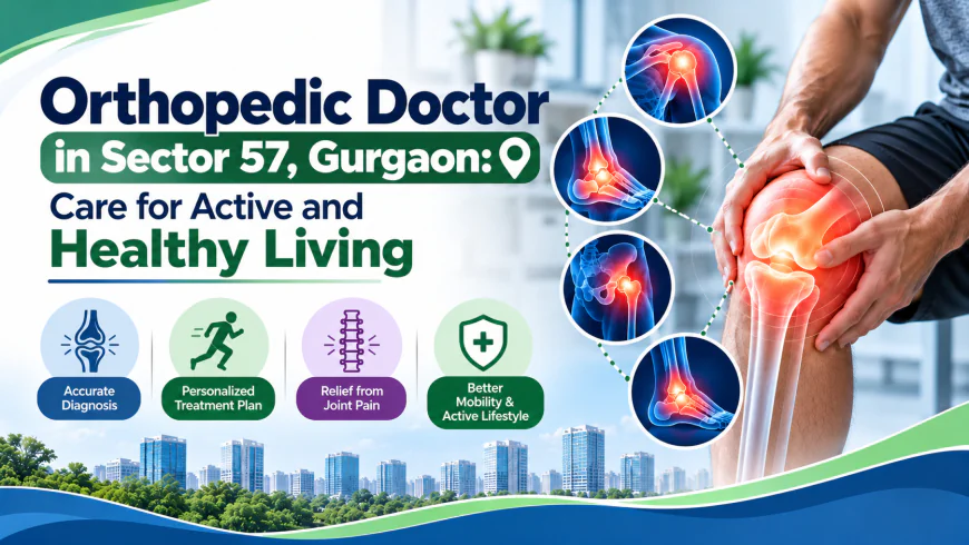 Orthopedic Doctor in Sector 57, Gurgaon: Care for Active and Healthy Living