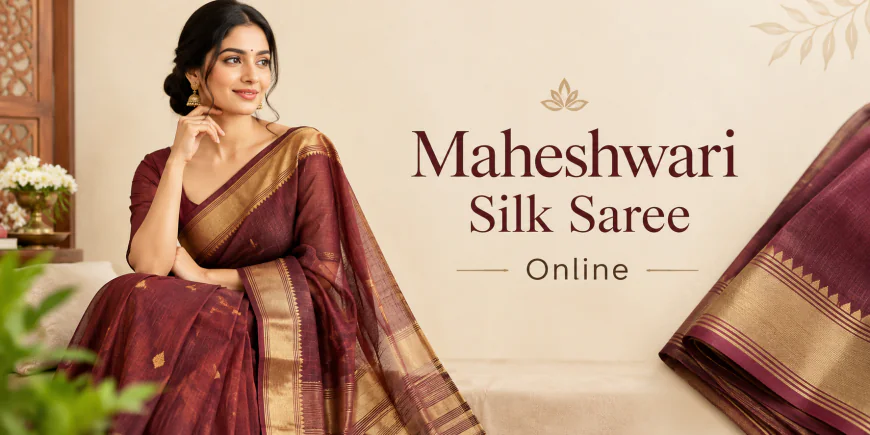 How to Check Colour Consistency in a Maheshwari Silk Saree