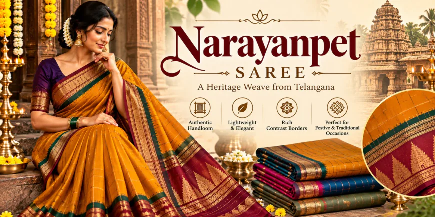 Narayanpet Cotton Sarees for Women Returning to Traditional Fashion