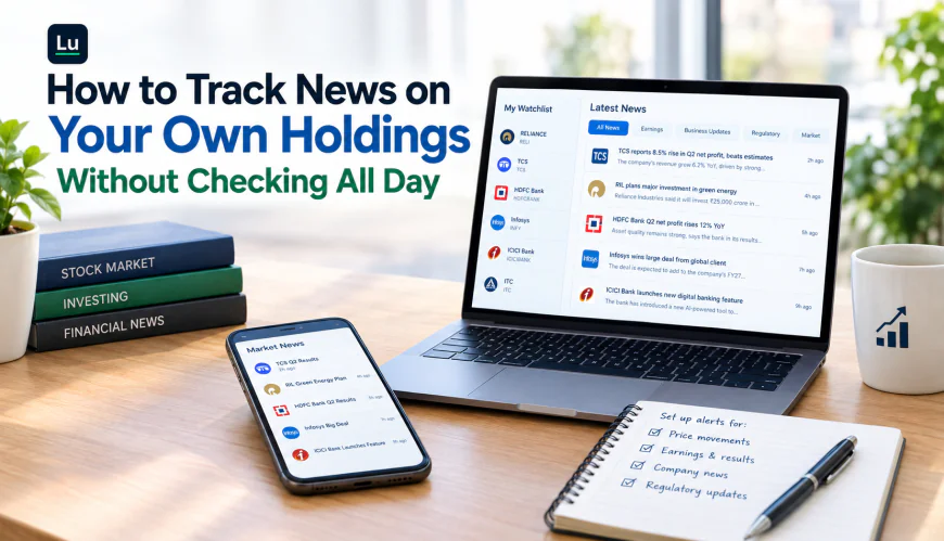 How to Track News on Your Own Holdings Without Checking All Day