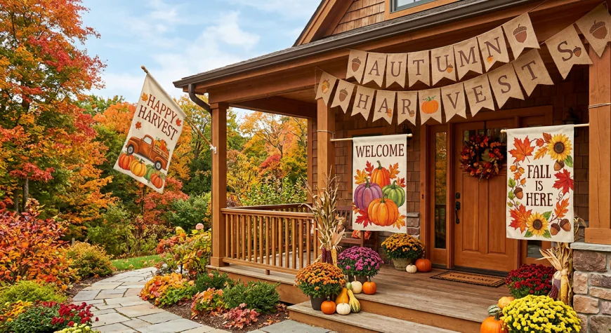 Fall Porch Bunting: How to Create a Festive Seasonal Display